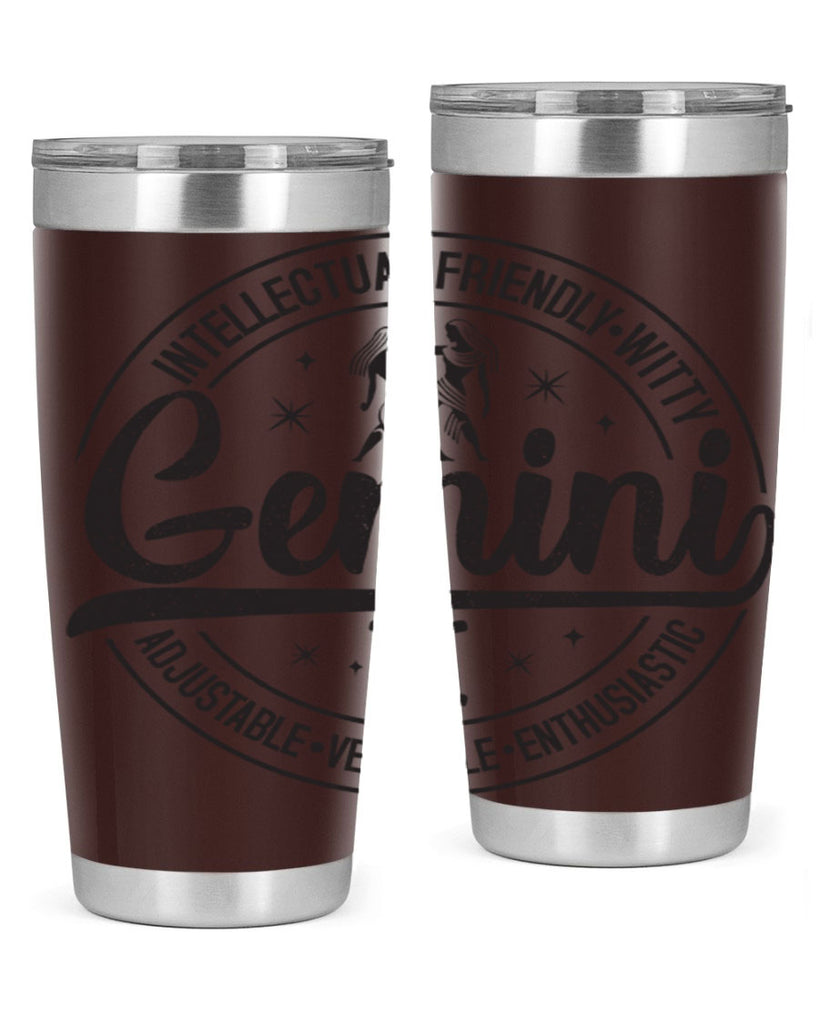 Gemini 225#- zodiac- Tumbler