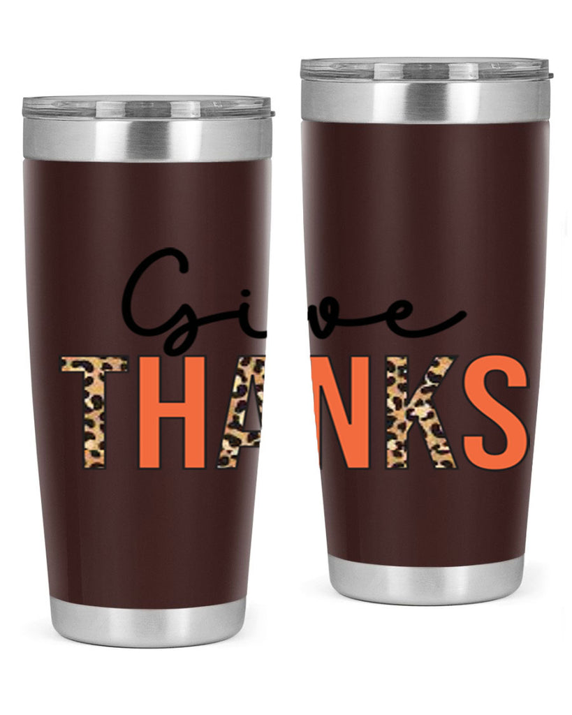 Give thanks 194#- fall- Tumbler