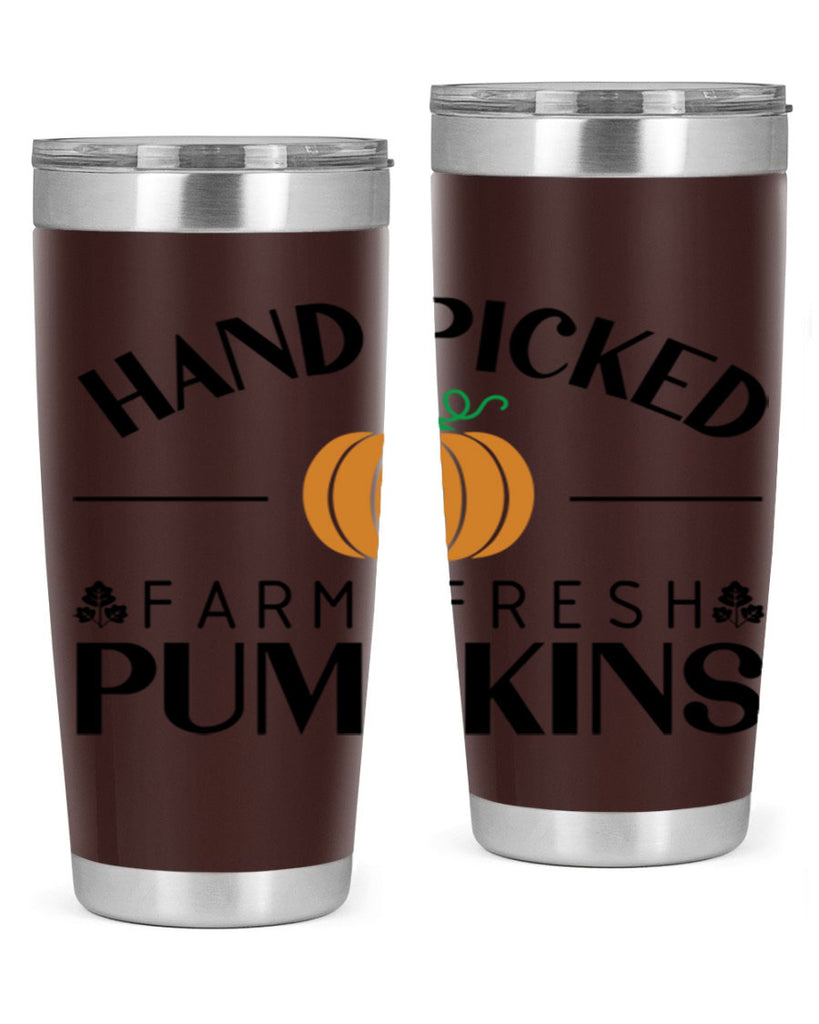 Hand Picked Farm Fresh Pumpkins 215#- fall- Tumbler