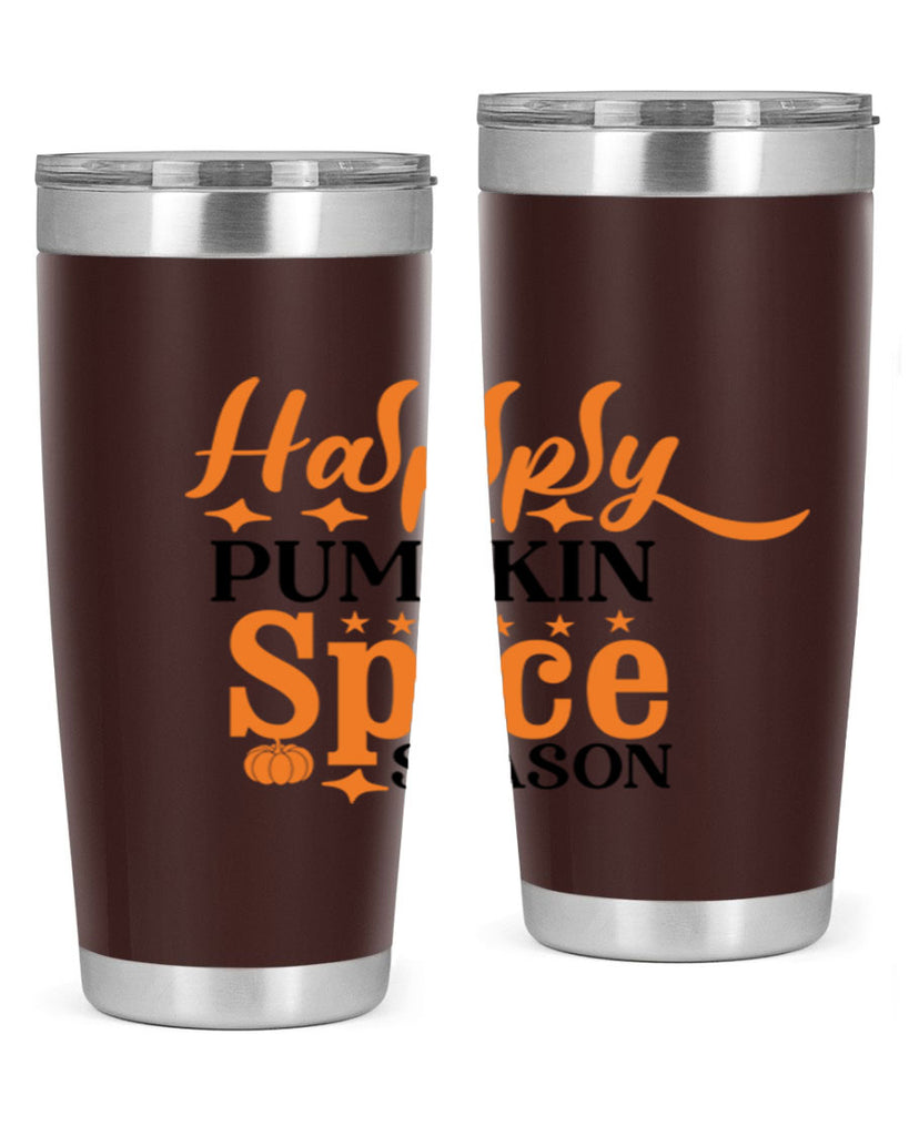 Happy Pumpkin Spice Season 245#- fall- Tumbler