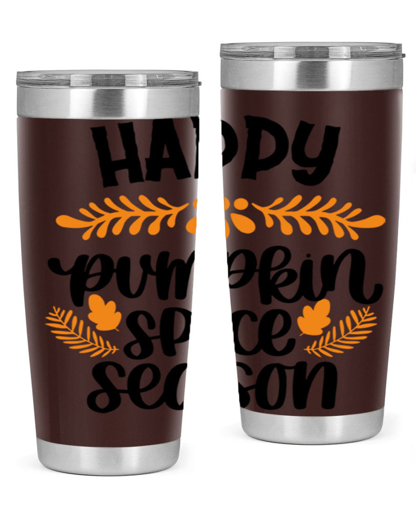 Happy Pumpkin Spice Season 492#- fall- Tumbler