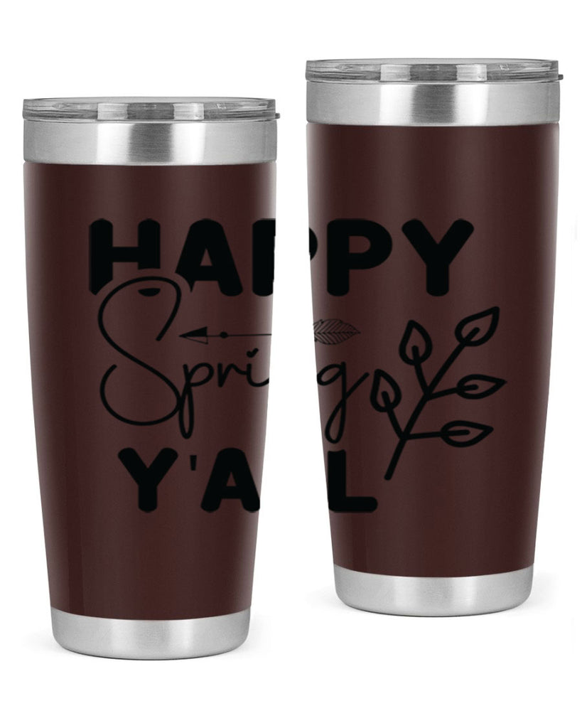 Happy Spring Yall 170#- spring- Tumbler
