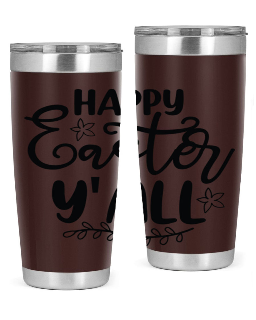 Happy easter yall  177#- spring- Tumbler