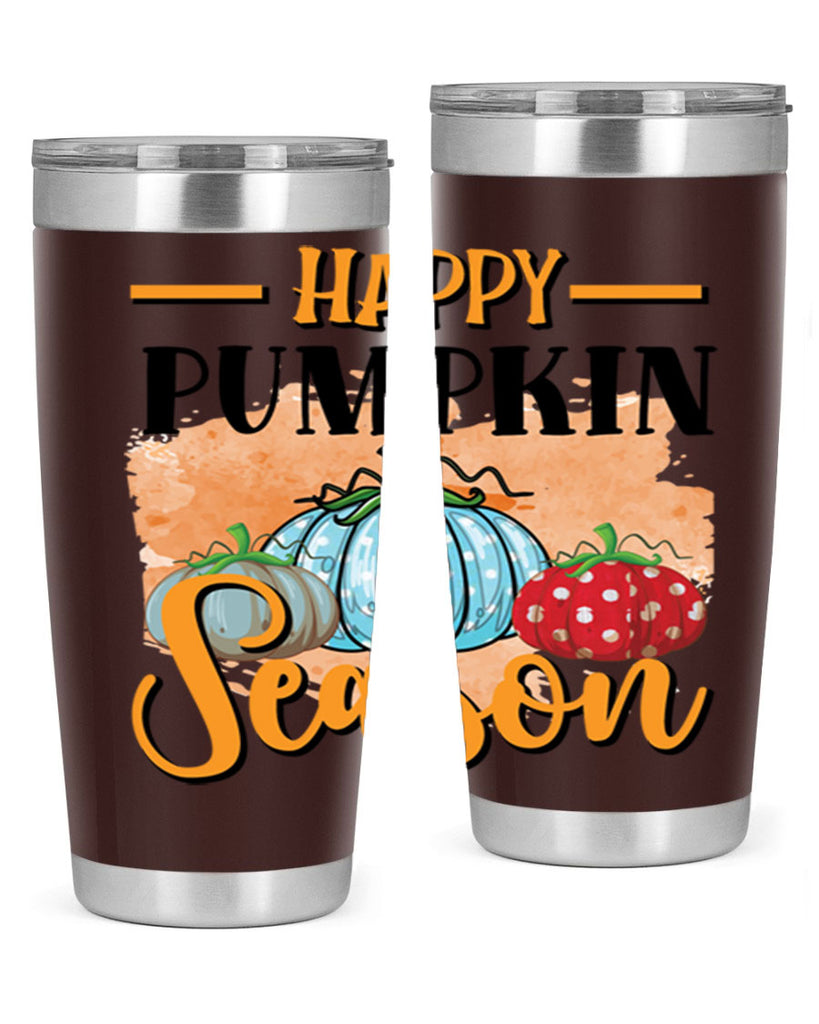 Happy pumpkin season 240#- fall- Tumbler