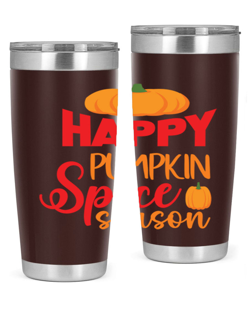 HappyPumpkinSpiceSeason 259#- fall- Tumbler