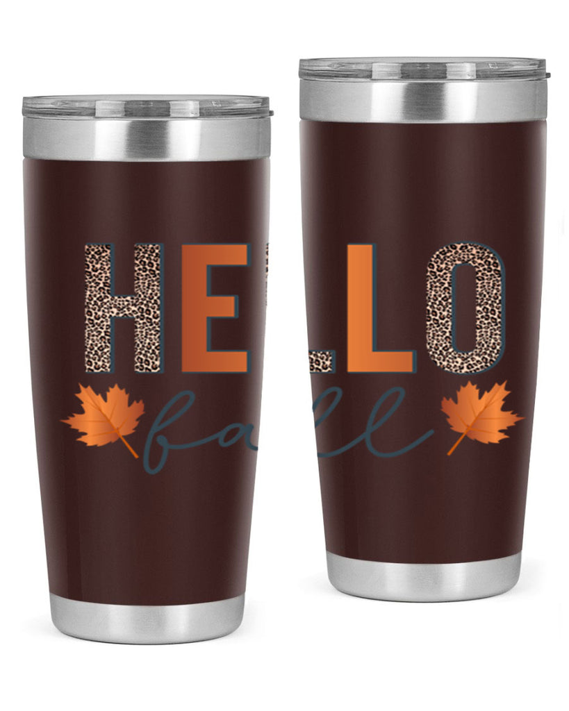Hello Fall 272#- fall- Tumbler