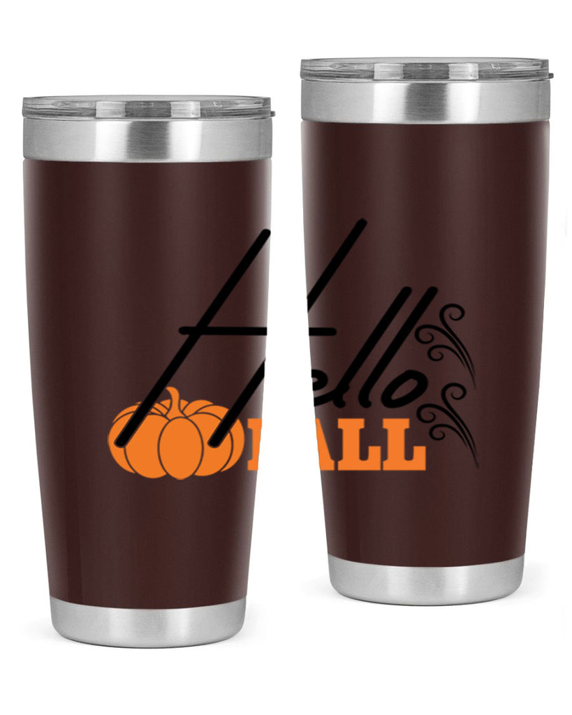 Hello Fall 281#- fall- Tumbler