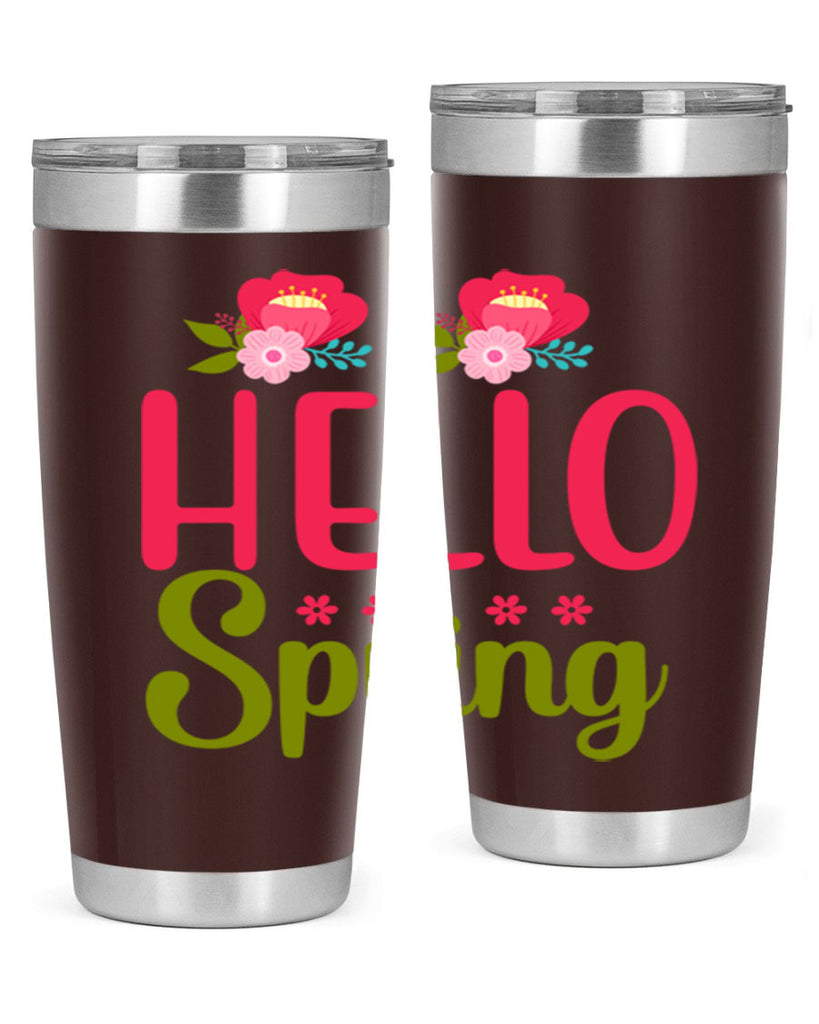Hello Spring 186#- spring- Tumbler
