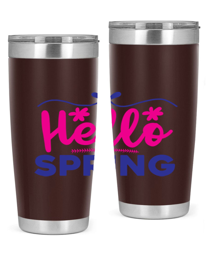 Hello Spring 212#- spring- Tumbler