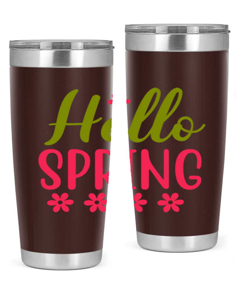 Hello Spring 213#- spring- Tumbler