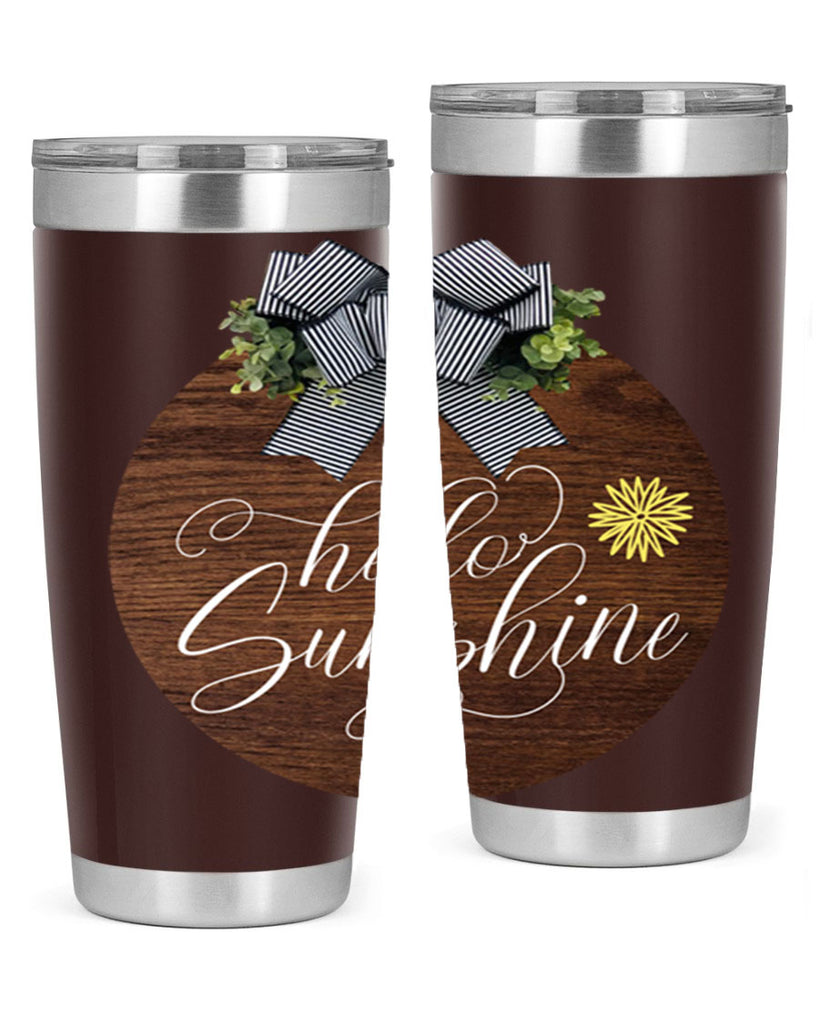 Hello Spring Lettering Mockup200#- spring- Tumbler