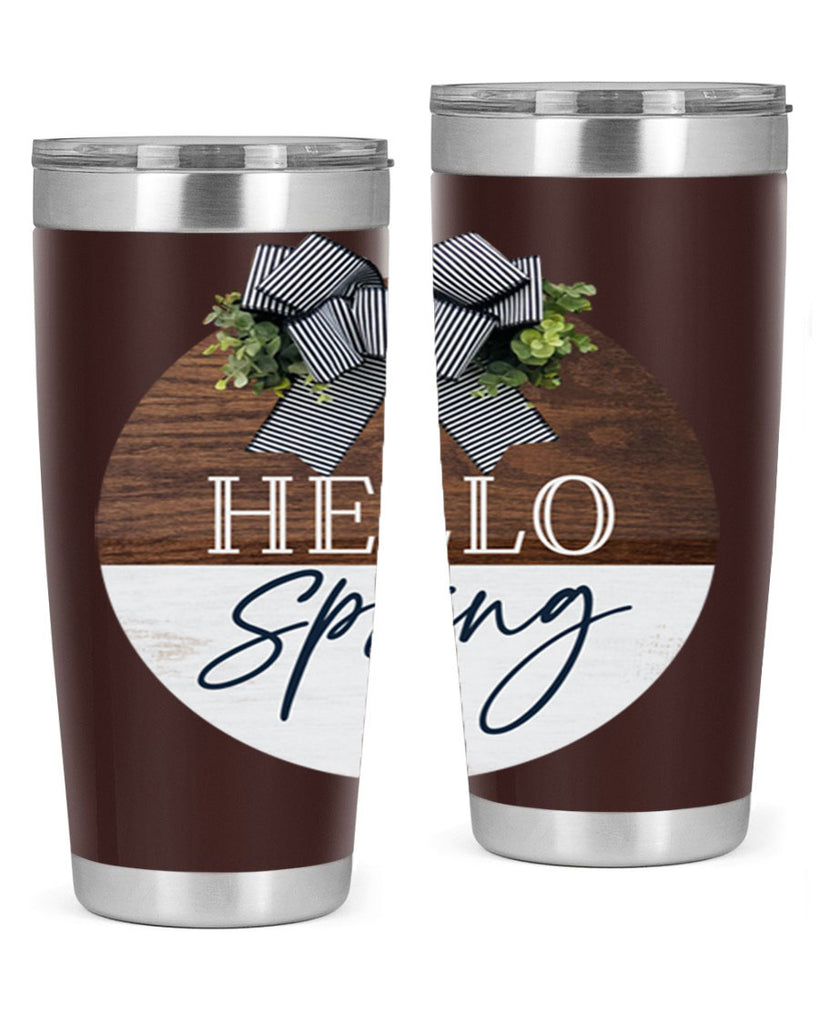 Hello Spring basic Mockup187#- spring- Tumbler