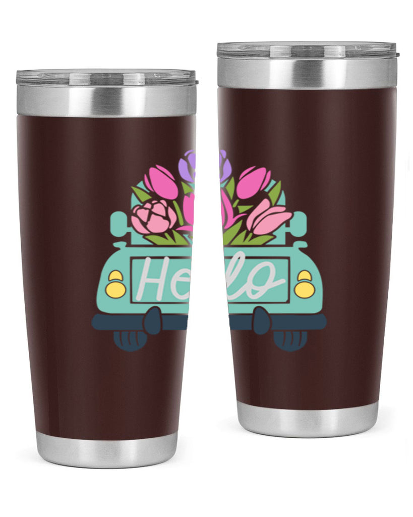 Hello Truck218#- spring- Tumbler
