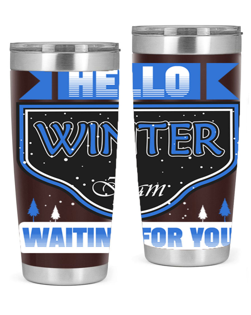 Hello Winter 164#- winter- Tumbler
