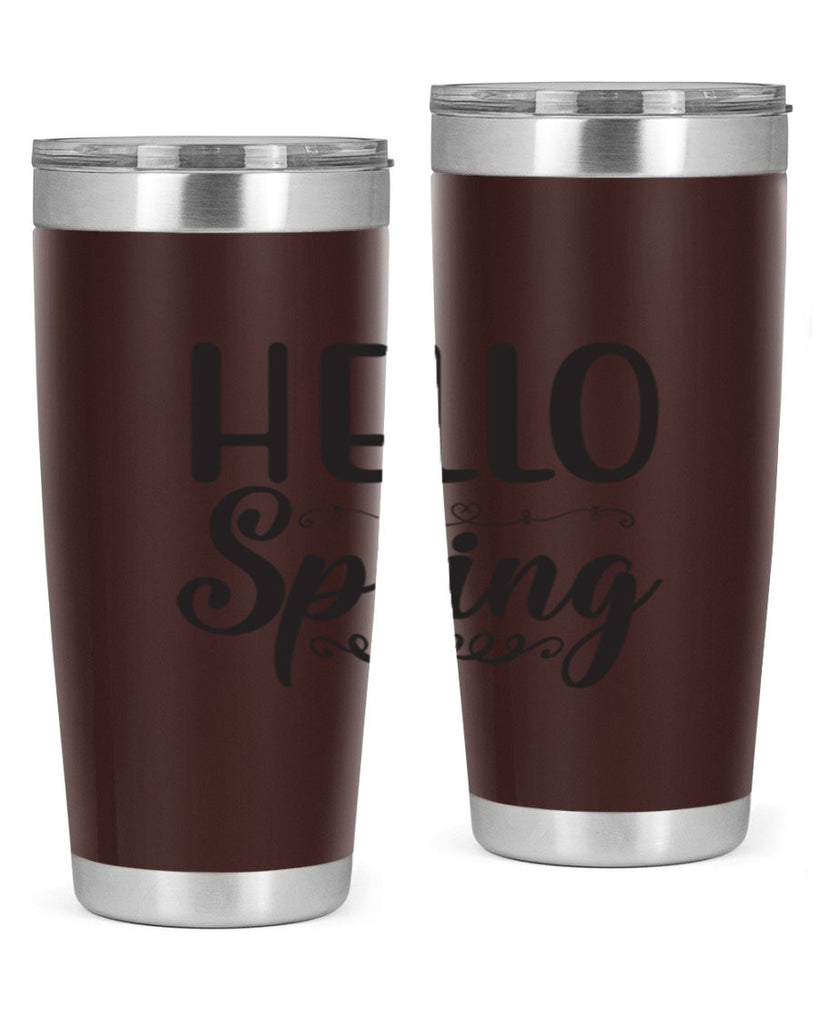 Hello spring 185#- spring- Tumbler