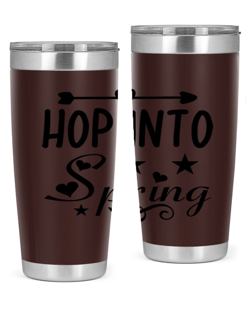 Hop into Spring 249#- spring- Tumbler