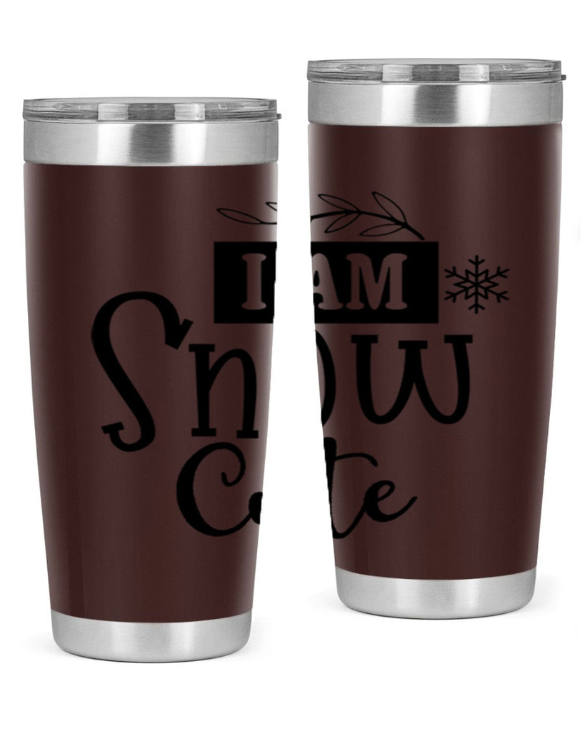 I Am Snow Cute 220#- winter- Tumbler