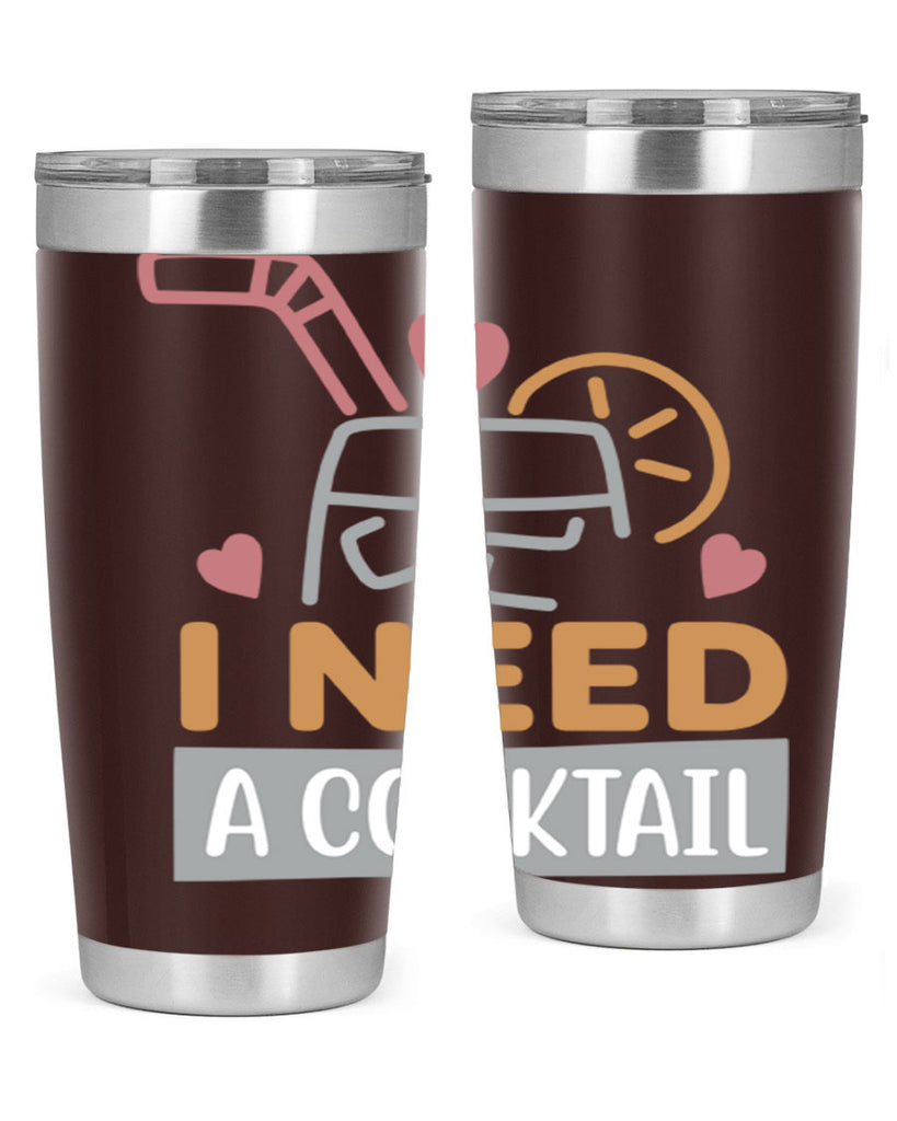 I Need A Cocktail 107#- fashion- Cotton Tank