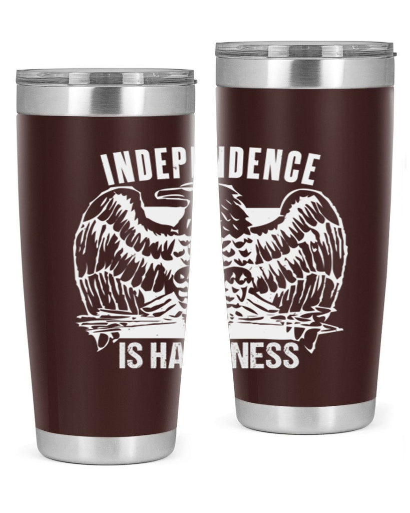 Independence is happiness Style 24#- Fourt Of July- Tumbler