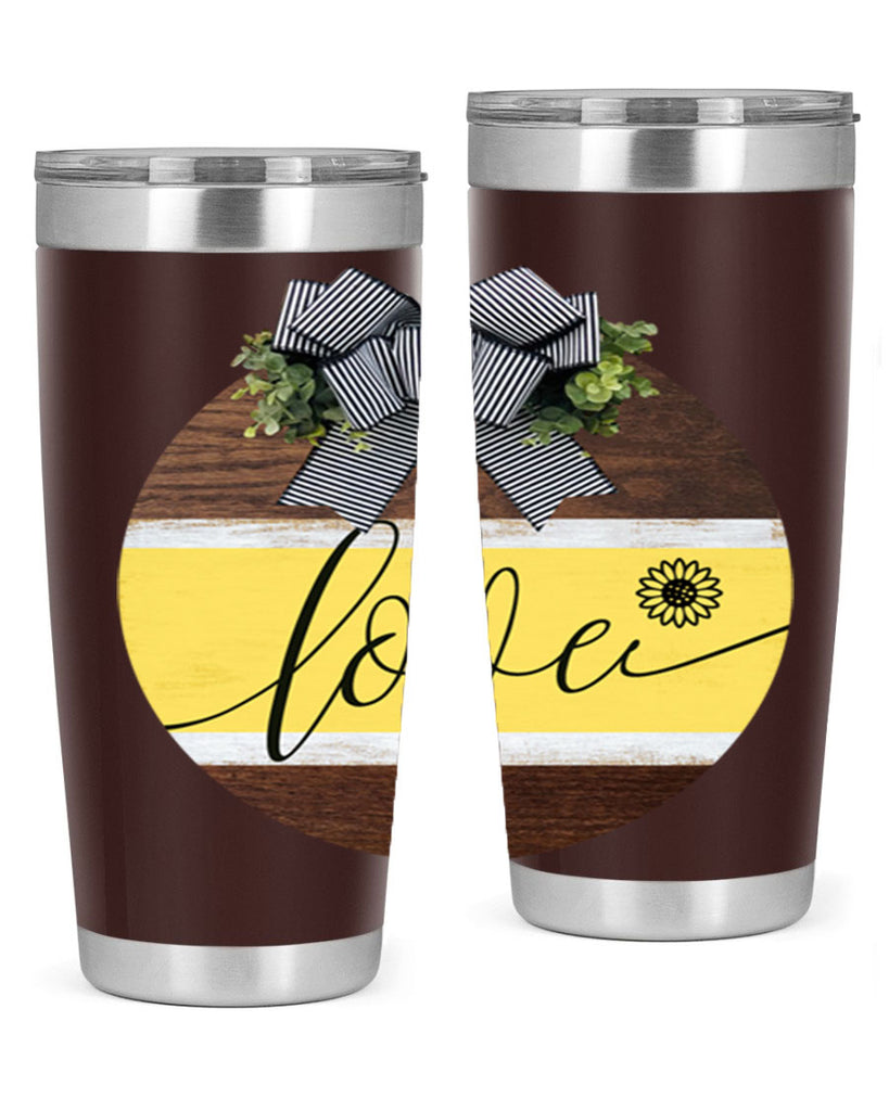 Love and daisy Mockup326#- spring- Tumbler