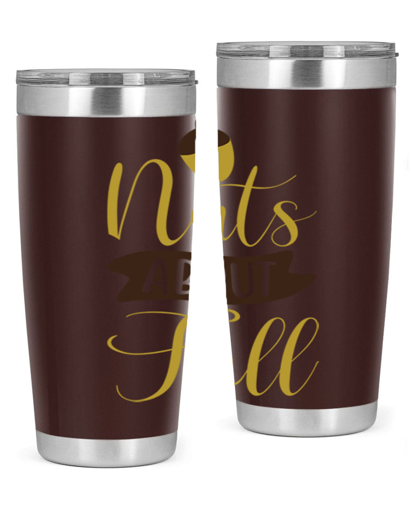 Nuts About Fall 442#- fall- Tumbler