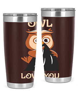 Owl Love You A TurtleRabbit 12#- owl- Tumblers