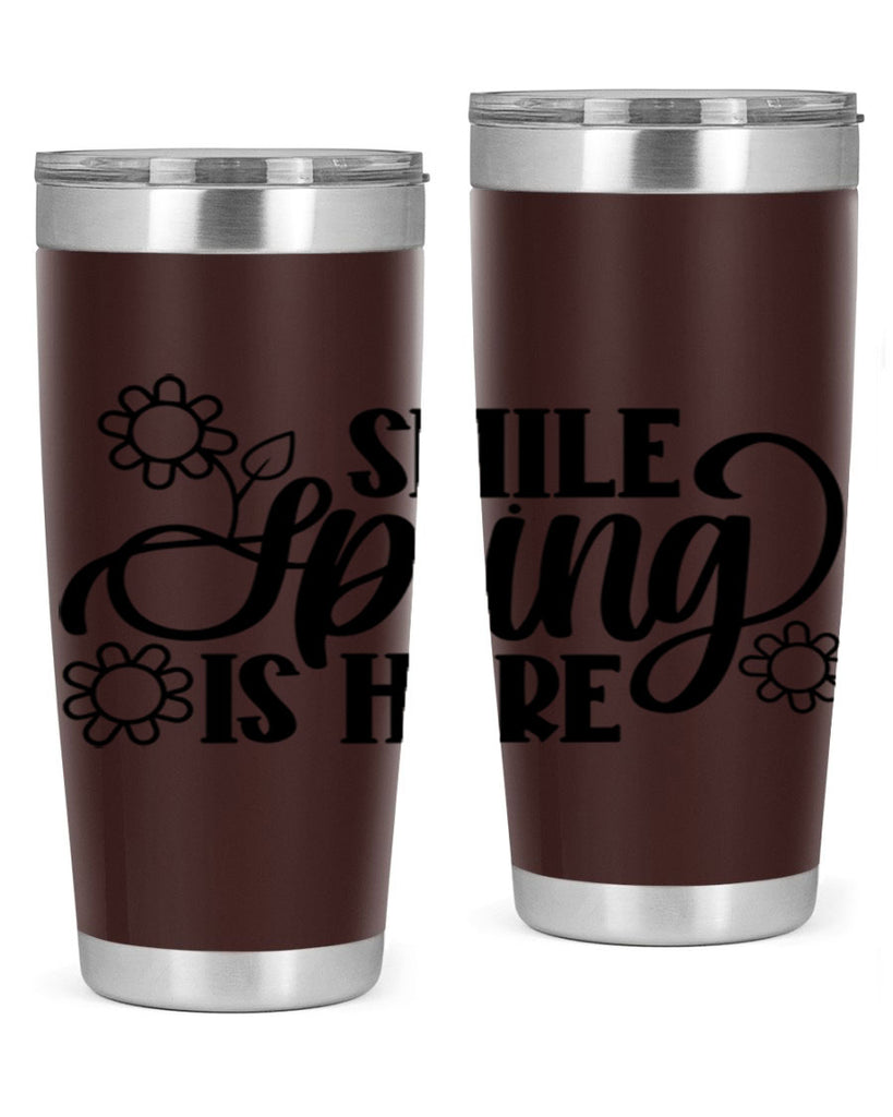 PNG_Smile Spring Is Here395#- spring- Tumbler