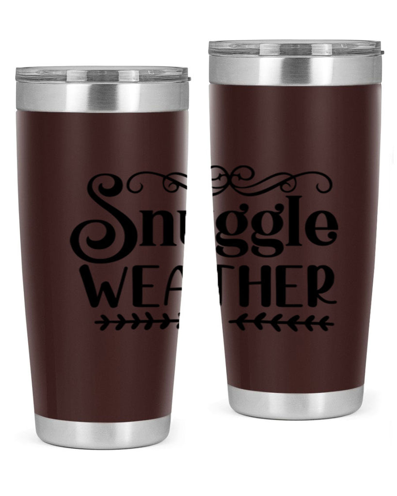 Snuggle Weather 387#- winter- Tumbler