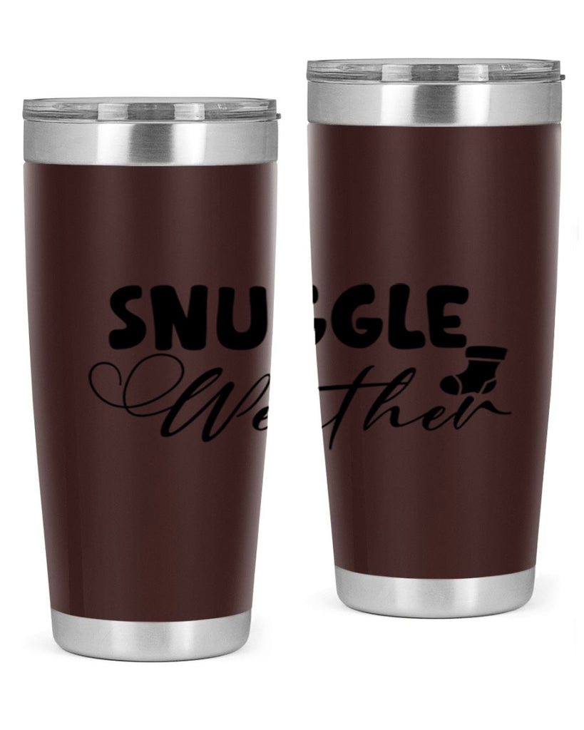 Snuggle Weather 389#- winter- Tumbler