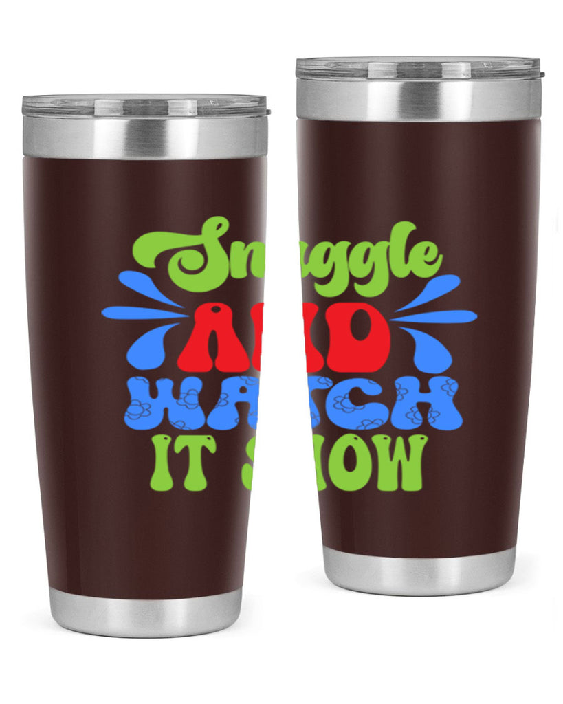 Snuggle and watch it snow 378#- winter- Tumbler