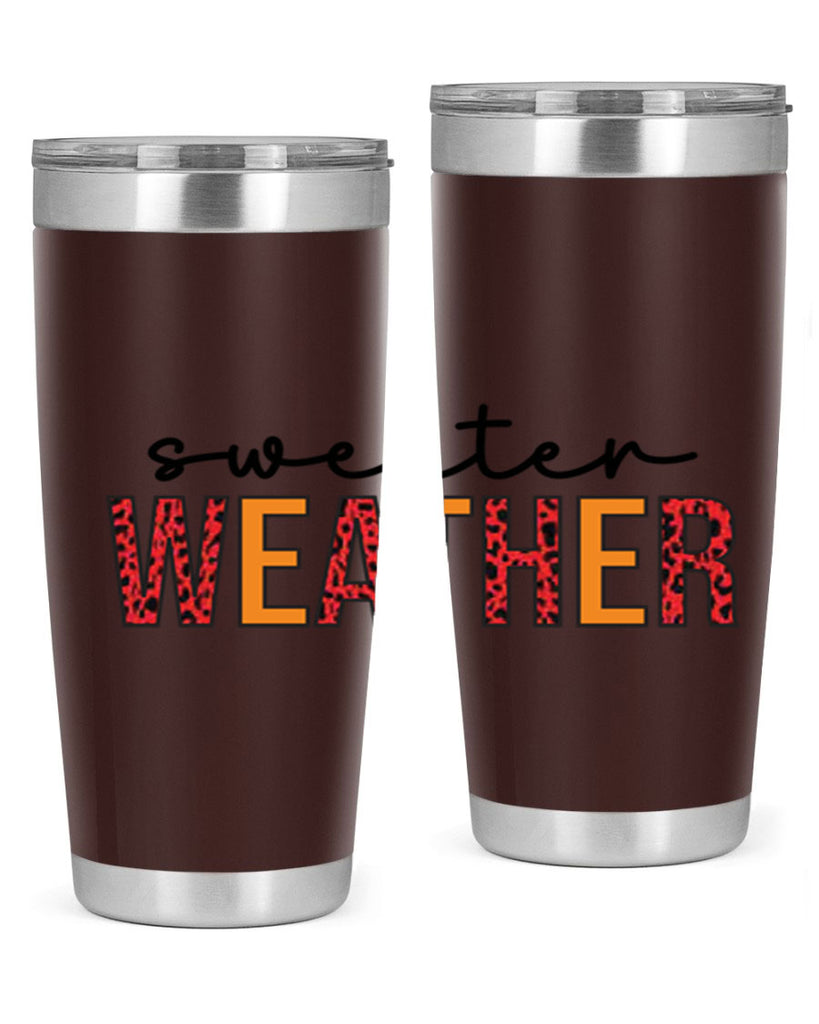Sweater Weather 587#- fall- Tumbler