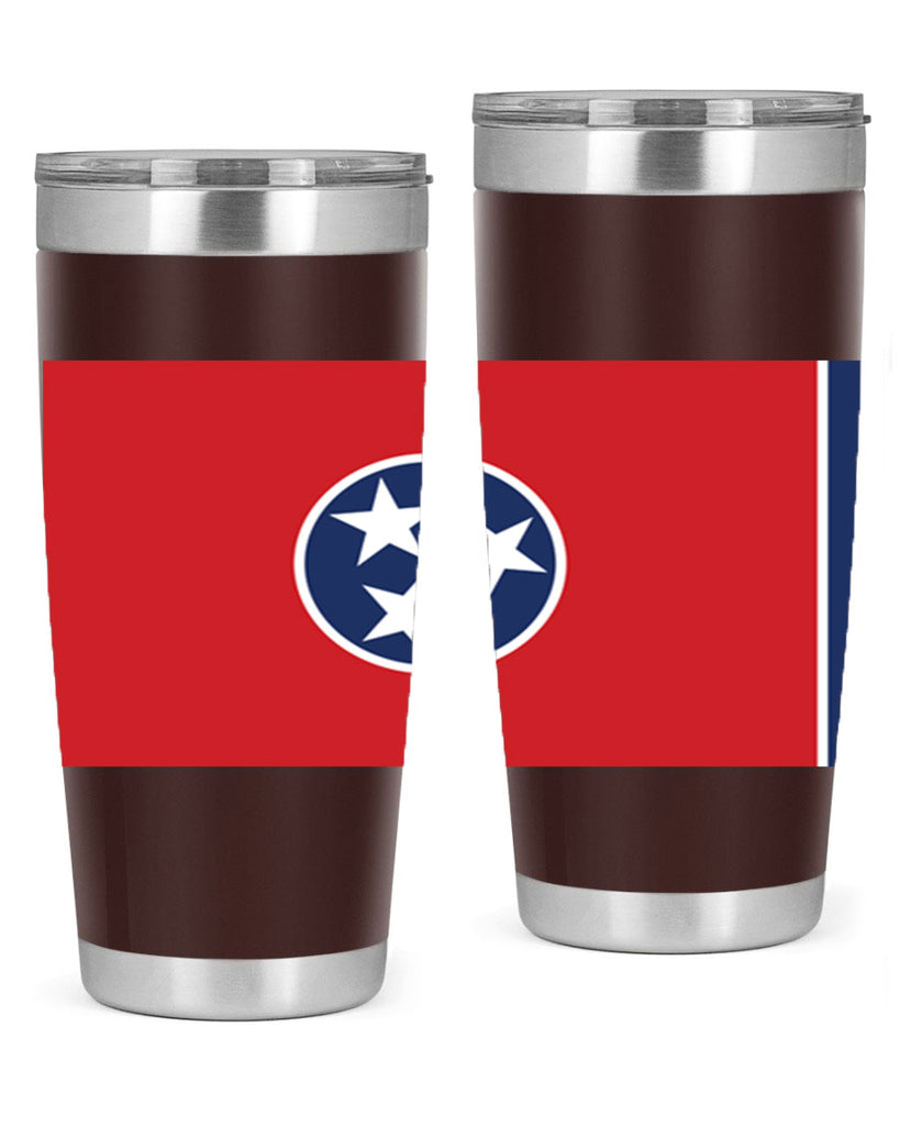 Tennessee 10#- Us Flags- Tumbler