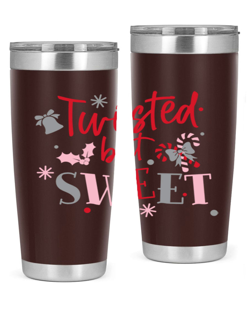 Twisted but sweet 424#- winter- Tumbler
