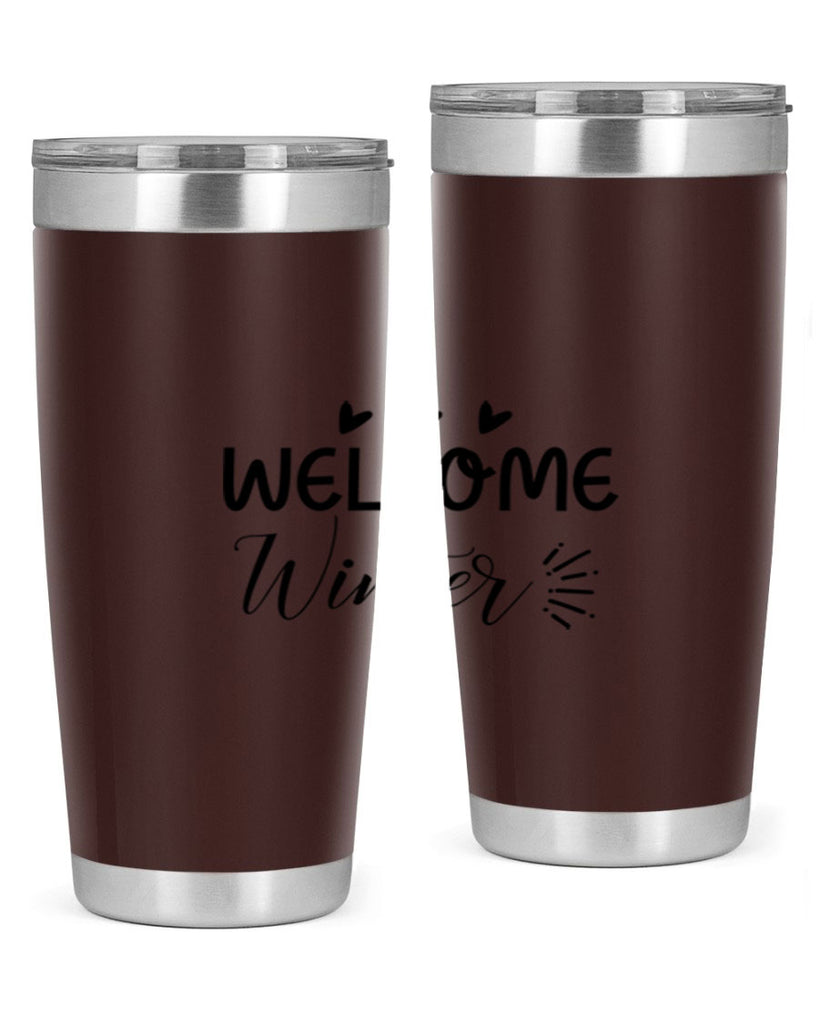Welcome Winter 475#- winter- Tumbler