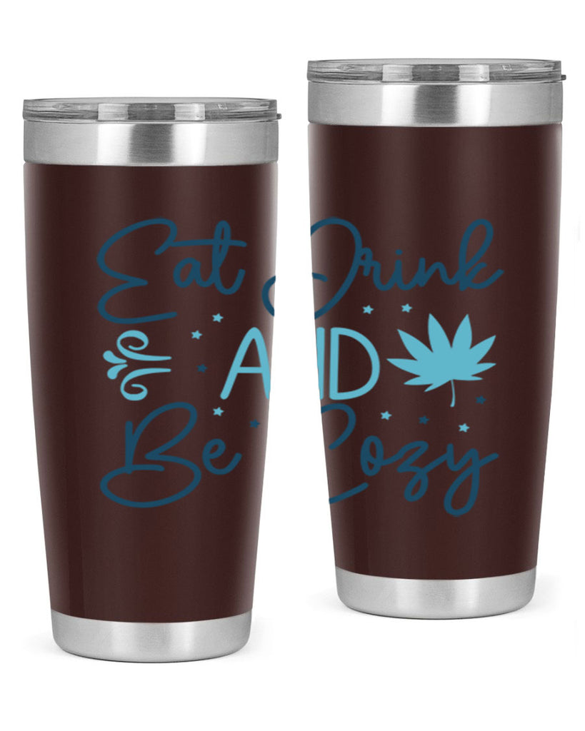 eat drink and be cozy 98#- winter- Tumbler