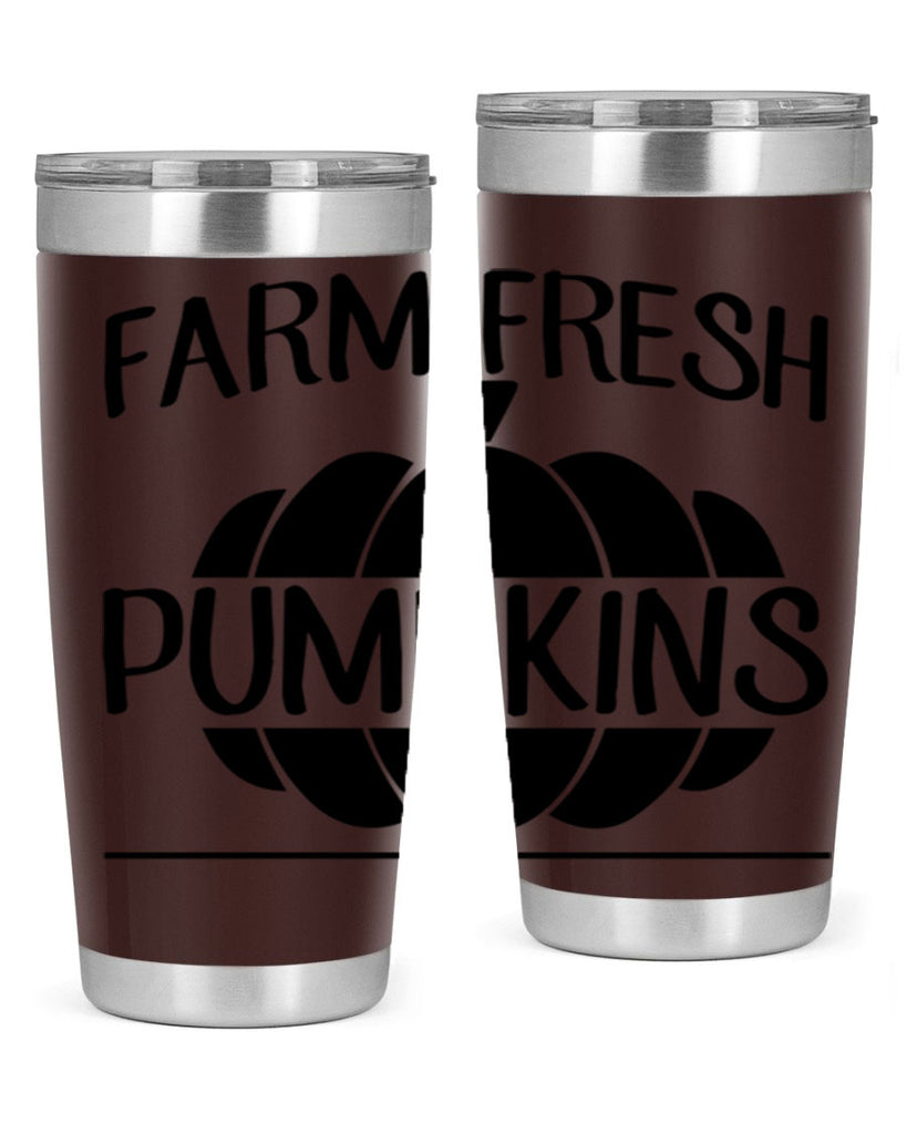 farm fresh pumpkins 173#- fall- Tumbler