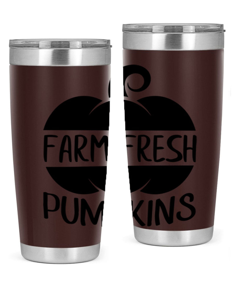 farm fresh pumpkins 174#- fall- Tumbler