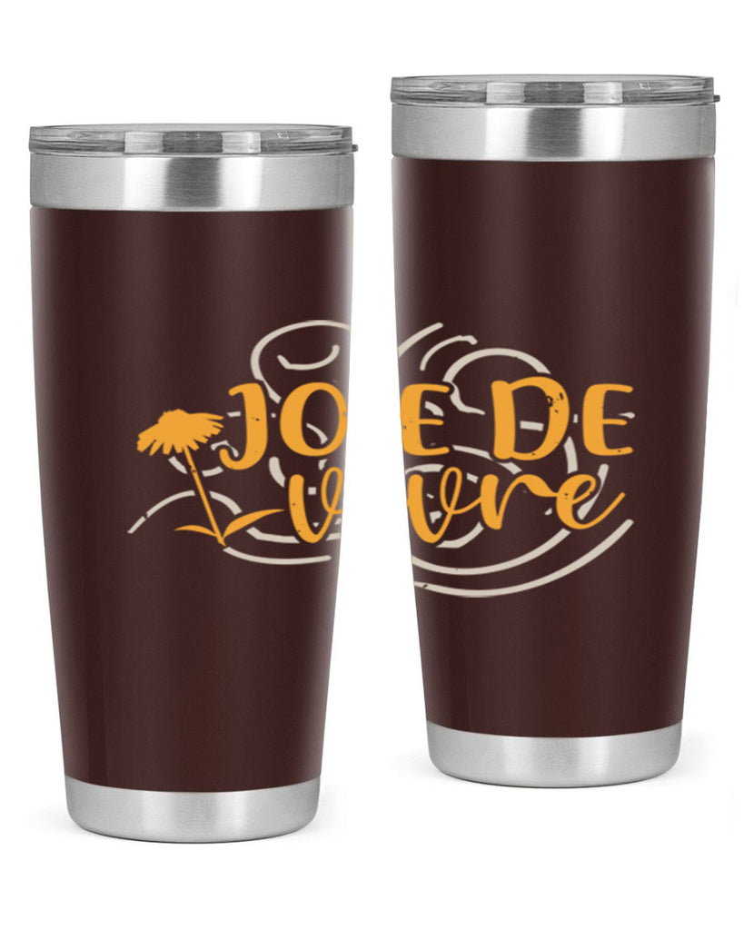 joie de vivre 57#- mardi gras- Tumbler