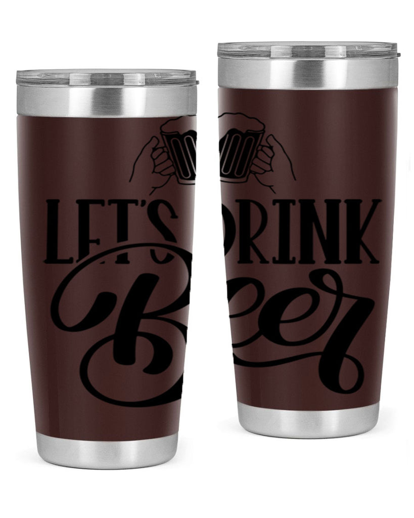 lets drink beer 29#- beer- Tumbler