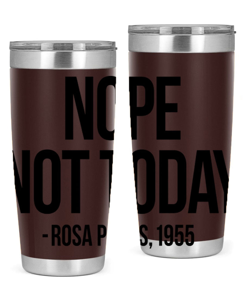 nope not today rosa parks 60#- black words phrases- Cotton Tank