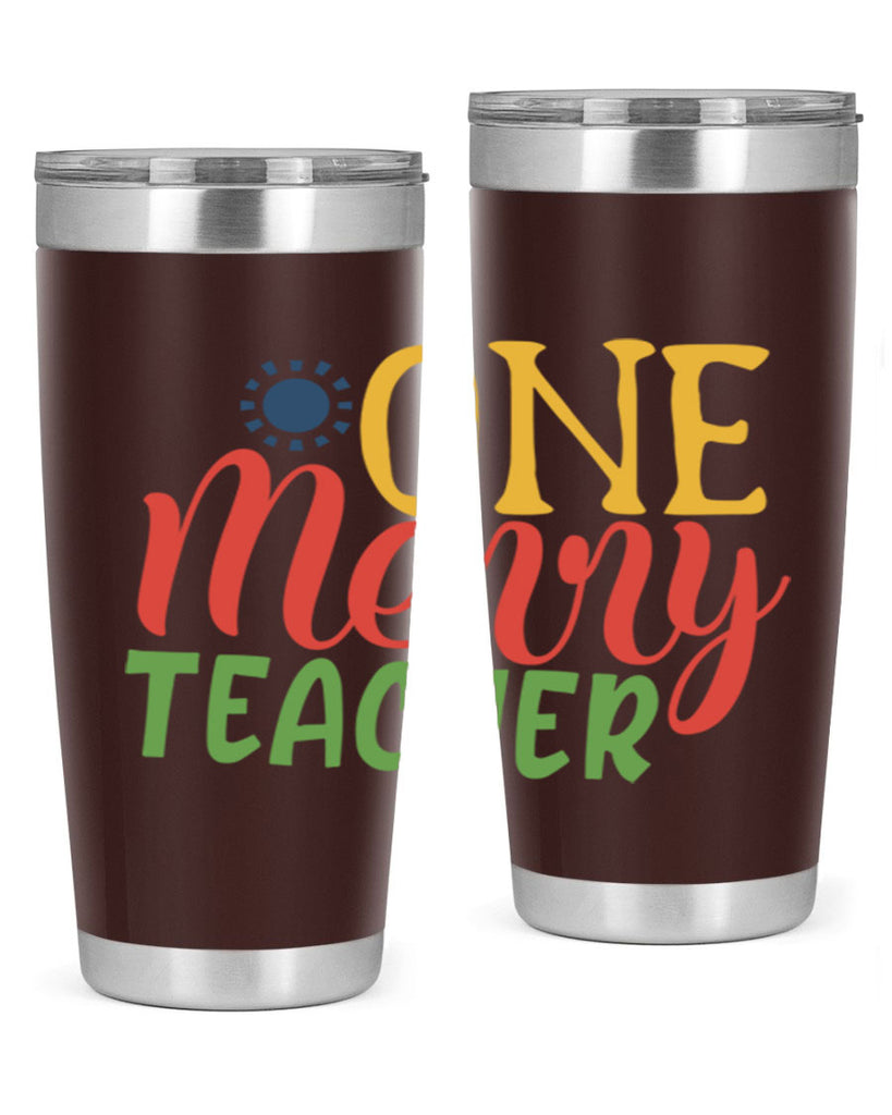 one merry teacher Style 162#- teacher- tumbler
