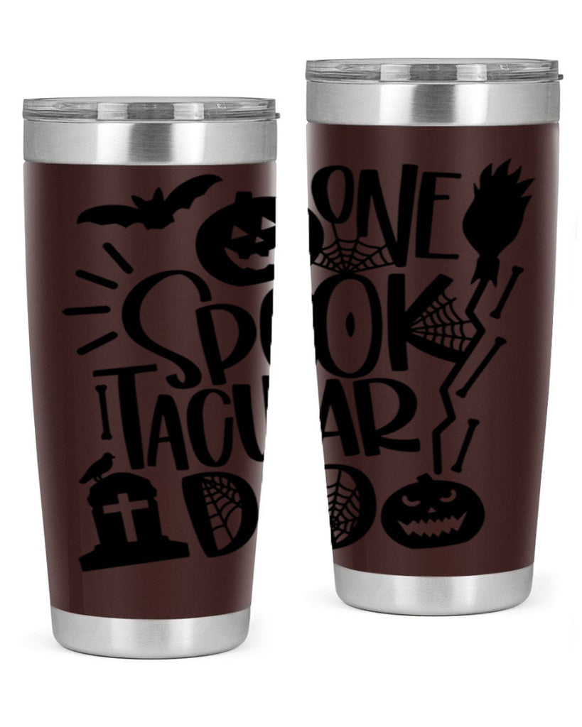 one spooktacular dad 37#- halloween- Tumbler