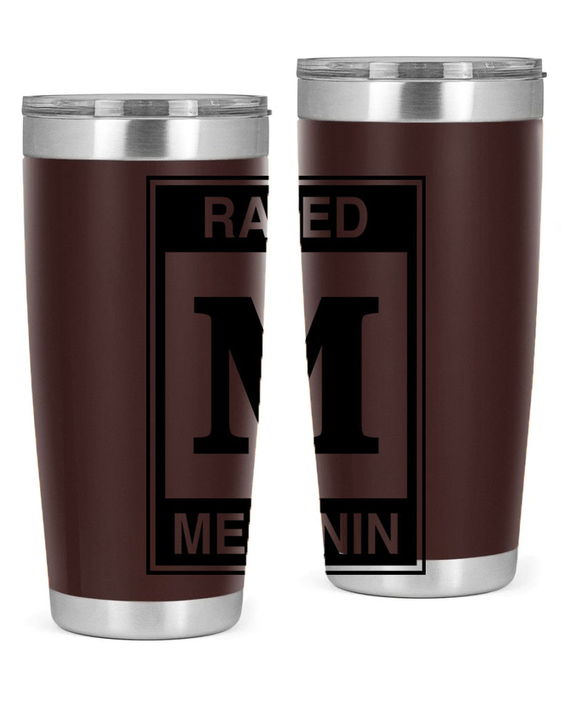 ratedm melanin 44#- black words phrases- Cotton Tank