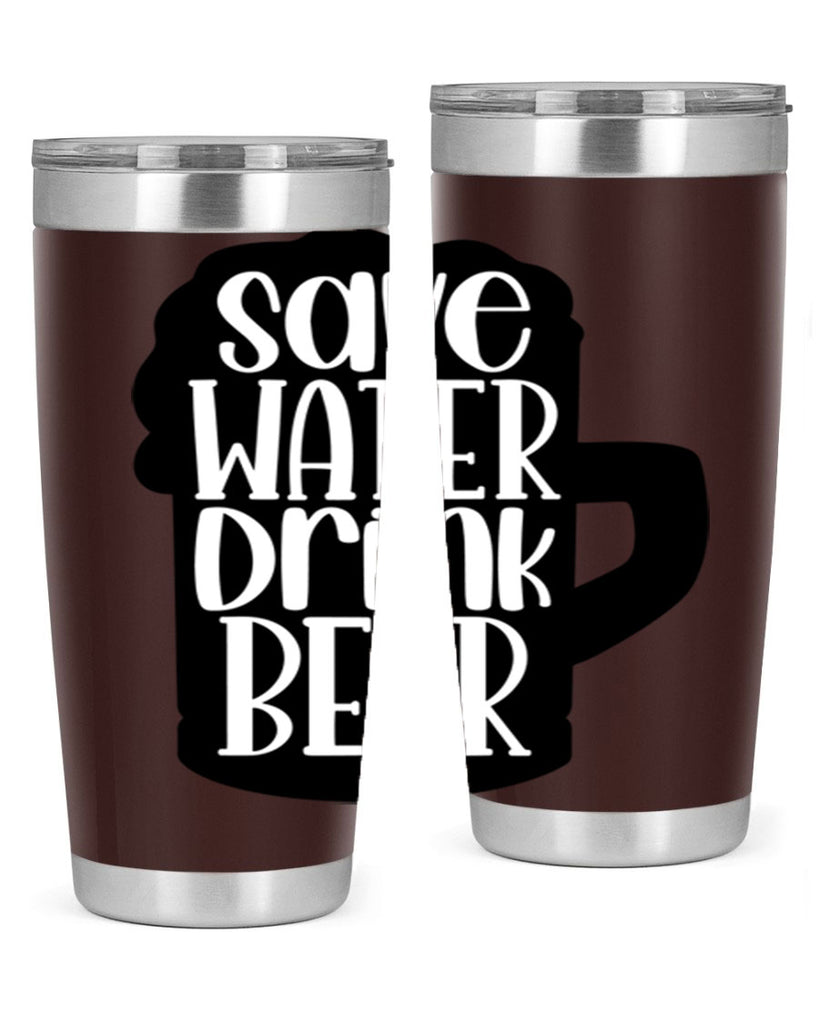 save water drink beer 23#- beer- Tumbler