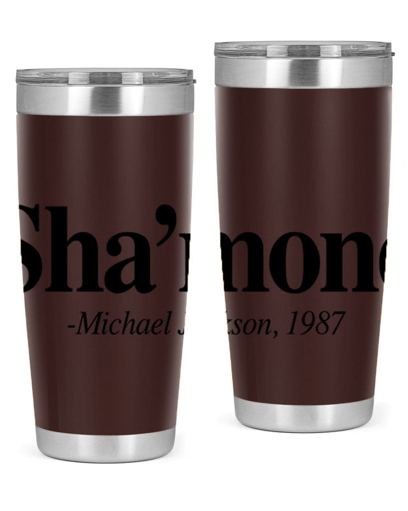 shamone 37#- black words phrases- Cotton Tank