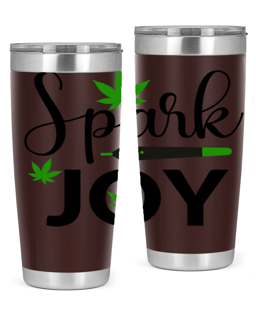 spark joy 250#- marijuana- Tumbler