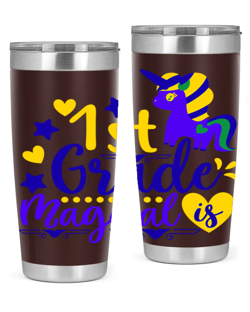 st grade magical 63#- mardi gras- Tumbler