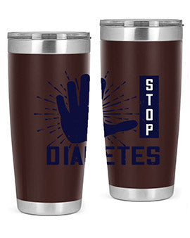 stop diabetes Style 12#- diabetes- Tumbler