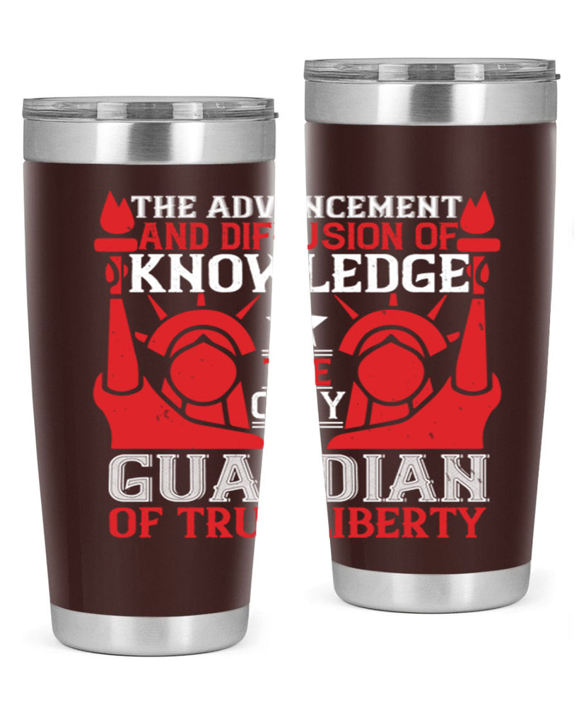 the advencement and diffusion of knowledge Style 190#- Fourt Of July- Tumbler
