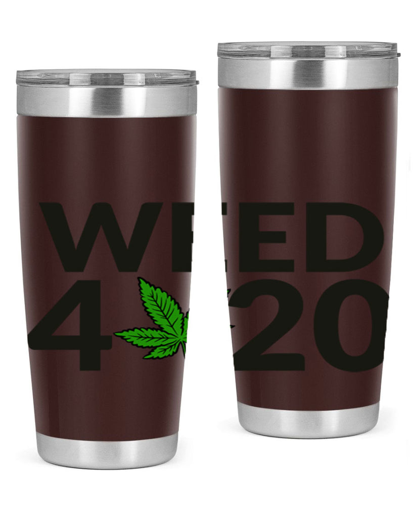 weed 420 282#- marijuana- Tumbler